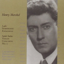 Lalo / Saint-saens: Merckel: Historical Recordings - CD