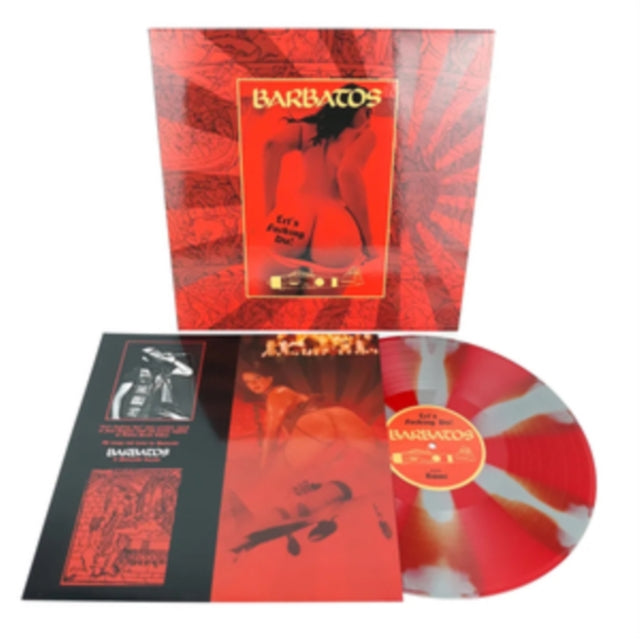 Barbatos: Lets Fucking Die (Red/Grey Pinwheels Vinyl) - Vinyl