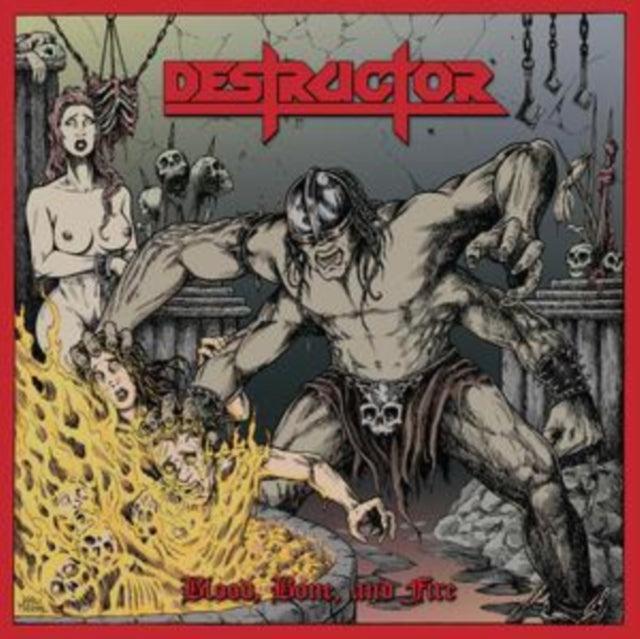 Destructor: Blood. Bone And Fire (Cloudy Blood Vinyl) - Vinyl