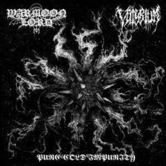 Warmoon Lord/Vultyrium: Pure Cold Impurity (Black/Silver Lucky Dip Vinyl) - Vinyl