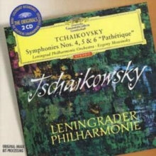 Leningrad Po/mravinsky: Tchaikovsky/Symphonies Nos 4 5 & 6 - CD