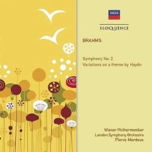 Pierre Monteux / Vienna Philharmonic & London Symphony Orchestra: Brahms: Symphony No. 2 / Variations On A Theme By Haydn - CD