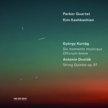 Parker Quartet / Kim Kashkashian: Kurtag: Moments Musicaux / Dvorak: String Quintet Op. 97 - CD