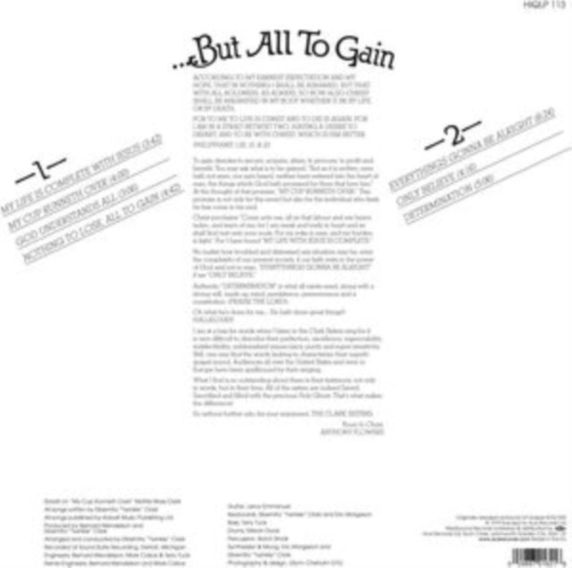 The Clark Sisters: He Gave Me Nothing To Lose - Vinyl