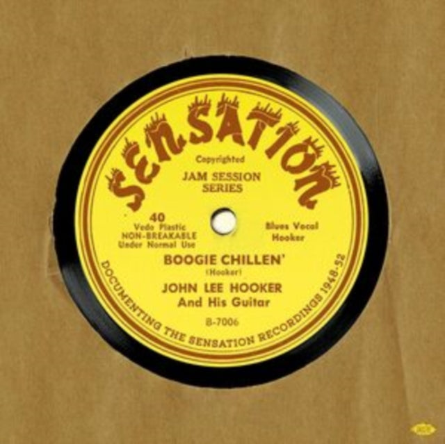 John Lee Hooker: Sensation - Documenting The Sensation Recordings 1948-52 - Vinyl