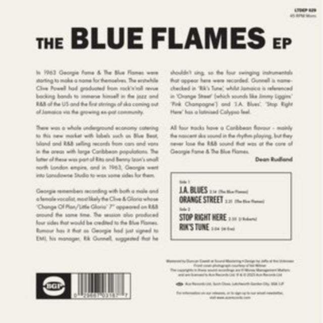 The Blue Flames: The Blue Flames EP - Vinyl