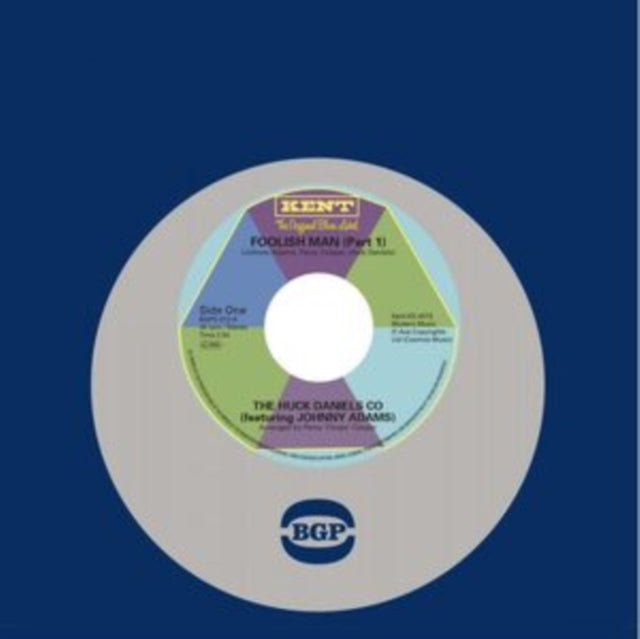 The Huck Daniels Co.: Foolish Man (Part 1) / Foolish Man (Part 2) (Feat. Johnny Adams) - Vinyl