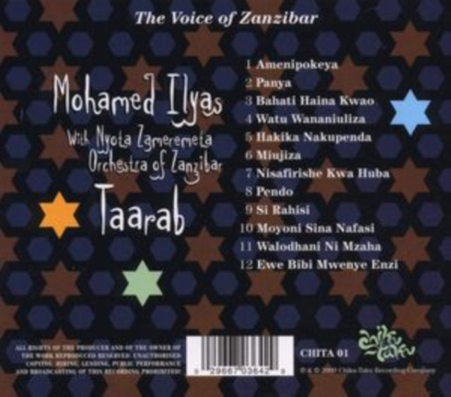 Mohamed Ilyas: Taarab - CD