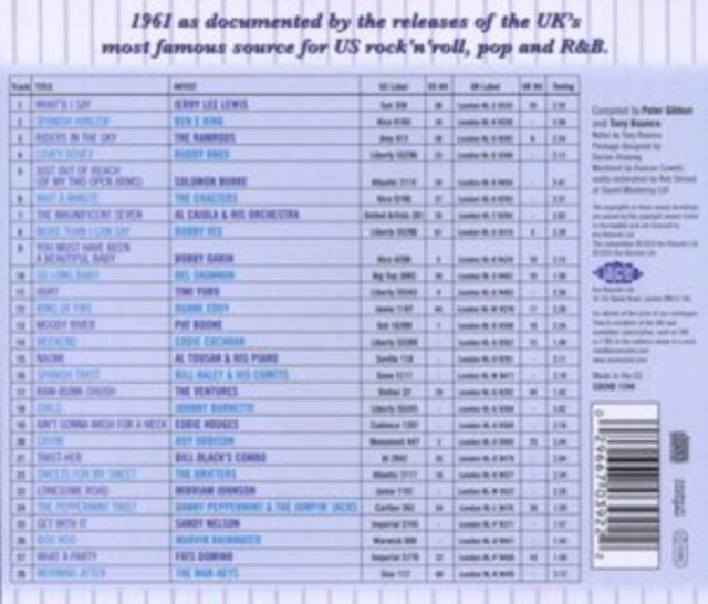 Various Artists: London American Label Year By Year 1961 - CD
