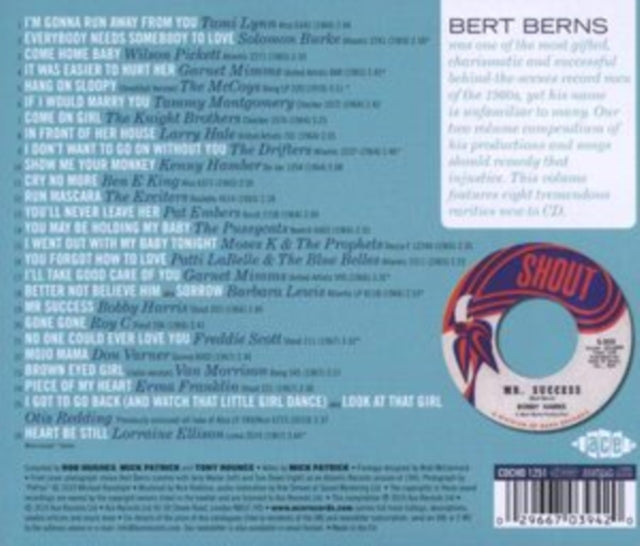 Various Artists: Bert Berns Story - CD