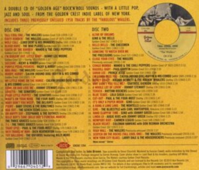 Various Artists: The Best Of Golden Crest - 48 Tall Cool Ones - CD