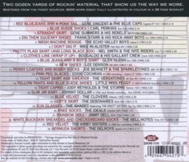 Various Artists: Red Blue Jeans & Checkerboard Socks - CD