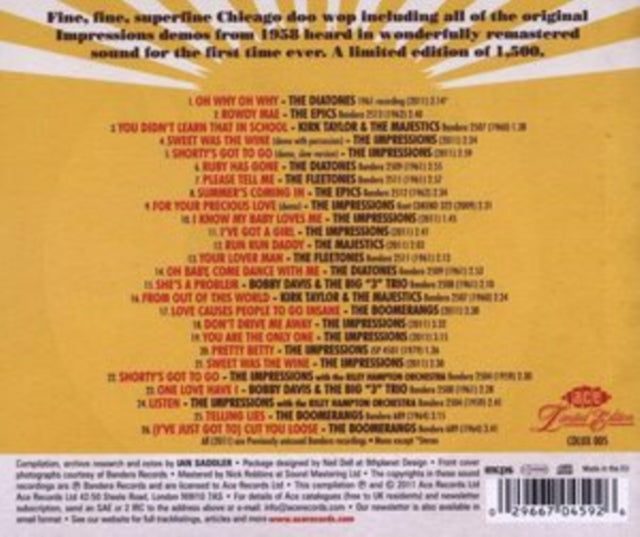Various Artists: Bandera Doo Wop - CD