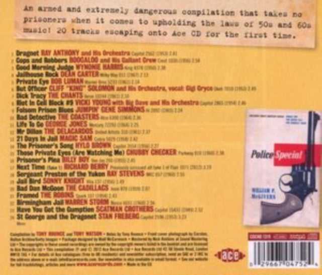 Various Artists: Criminal Records - CD