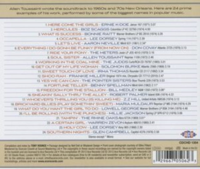 Various Artists: Rolling With The Punches - The Allen Tou - CD