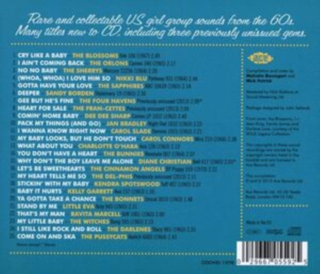 Various Artists: Where The Girls Are 8 - CD