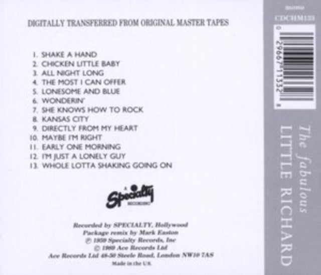 Little Richard: Fabulous Little Richard - CD