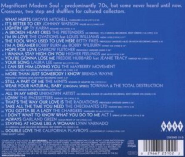 Various Artists: Masterpieces Of Modern Soul - CD