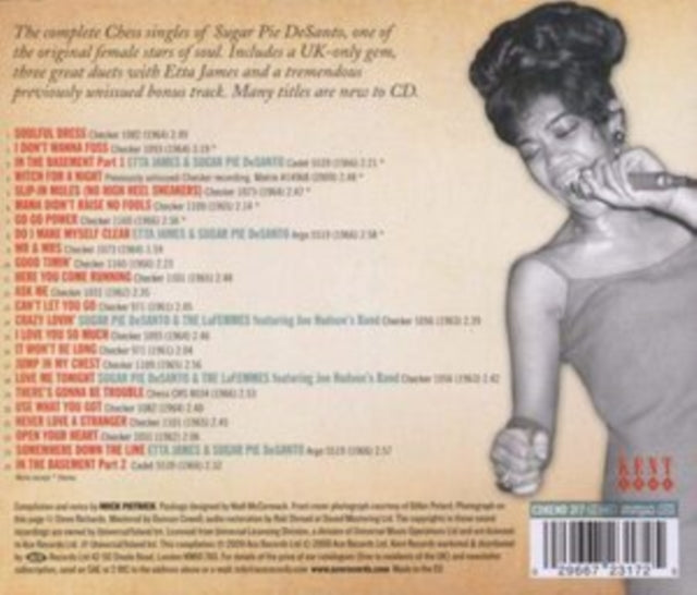 Sugar Pie Desanto: Go Go Power 1961-1966 - CD