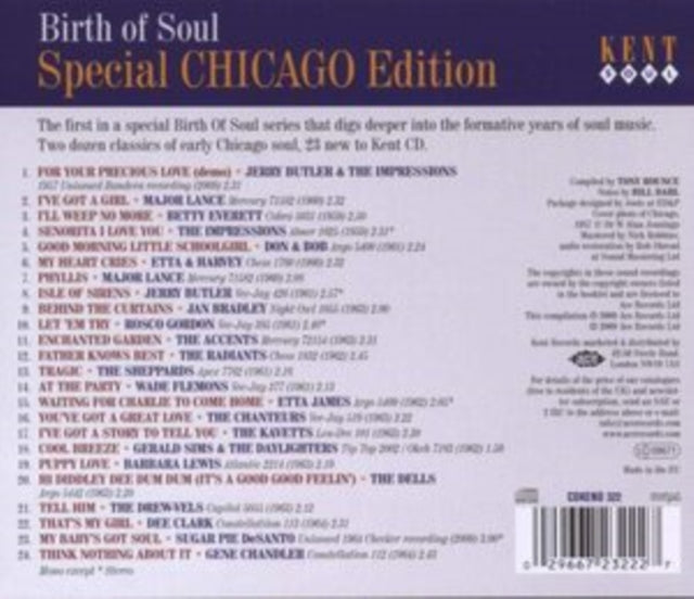 Various Artists: Birth Of Soul - Special Chicago Edition - CD