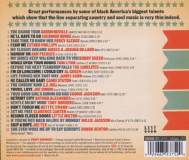 Various Artists: Behind Closed Doors - Where Country Meet Soul - CD