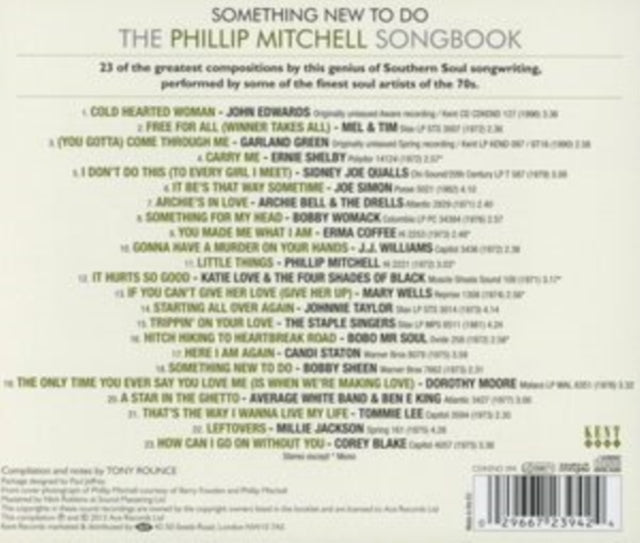 Various Artists: Something New To Do - The Phillip - CD