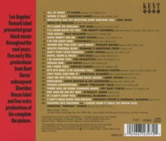 Various Artists: Romark Records - Kent Harris Soul Sides - CD