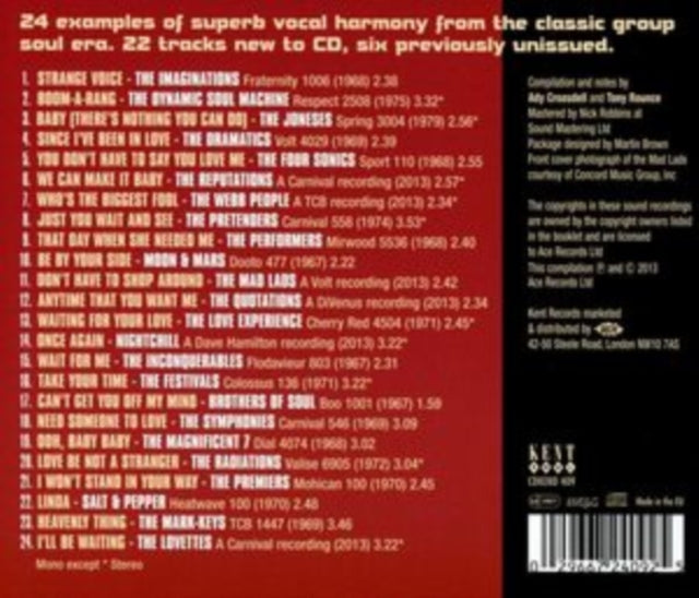 Various Artists: Soul In Harmony - CD