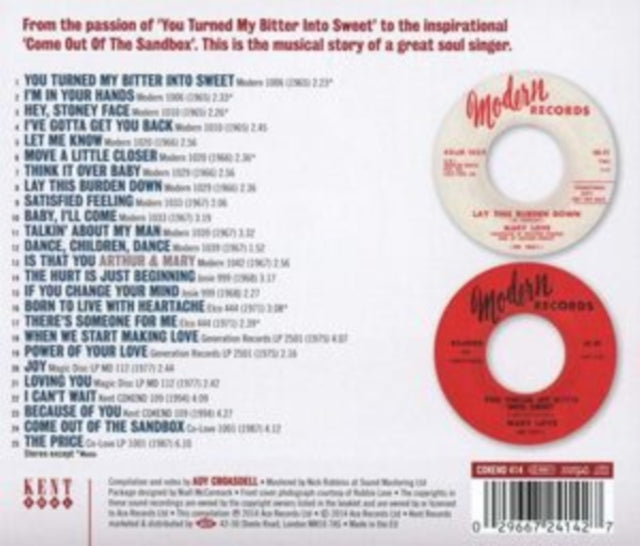 Mary Love: Lay This Burden Down - The Very Best Of - CD