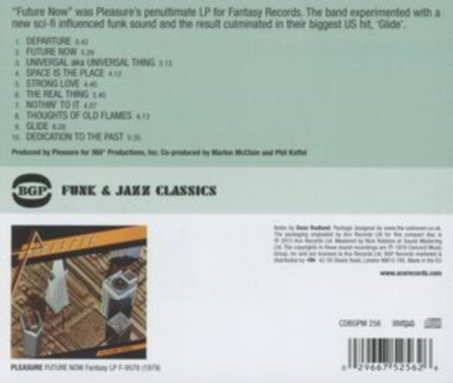 Pleasure: Future Now - CD