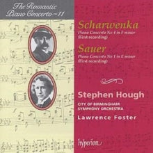 Stephen Hough / Lawrence Foster: City Of Birmingham Symphony Orchestra: Sauer & Scharwenka: Piano Concertos - CD