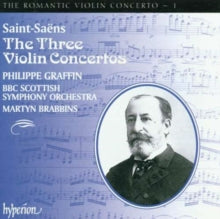 Philippe Graffin / Martyn Brabbins: Bbc Scottish Symphony Orchestra: Saint-Saens: Violin Concertos - CD