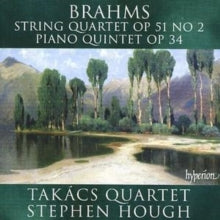 Takacs Quartet: Brahms: String Quartet & Piano Quintet - CD