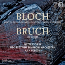 Natalie Clein / Ilan Volkov: Bbc Scottish Symphony Orchestra: Bloch: Schelomo & Voice In The Wilderness / Bruch: Kol Nidrei - CD