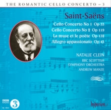 Natalie Clein / Andrew Manze: Bbc Scottish Symphony Orchestra: Saint-Saens: Cello Concertos - CD