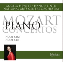 Angela Hewitt / Hannu Lintu: National Arts Centre Orchestra: Mozart: Piano Concertos Nos 22 & 24 - CD