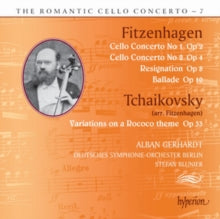 Alban Gerhardt / Stefan Blunier: Deutsches Symphonie-orchester Berlin: Fitzenhagen: Cello Concertos - CD