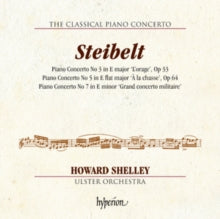 Howard Shelley / Howard Shelley: Ulster Orchestra: Steibelt: Piano Concertos Nos 3. 5 & 7 - CD