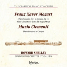 Howard Shelley / Howard Shelley: Sinfonieorchester St Gallen: Mozart (F) & Clementi: Piano Concertos - CD