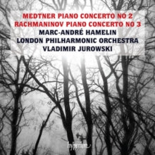 Marc-andre Hamelin / Vladimir Jurowski: London Philharmonic Orchestra: Medtner & Rachmaninov: Piano Concertos - CD