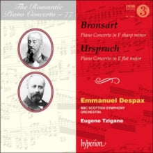 Emmanuel Despax / Eugene Tzigane: Bbc Scottish Symphony Orchestra: Bronsart & Urspruch: Piano Concertos - CD