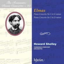 Howard Shelley / Howard Shelley: Tasmanian Symphony Orchestra: Elmas: Piano Concertos - CD
