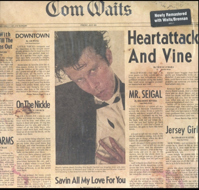 Tom Waits: Heartattack And Vine - Vinyl