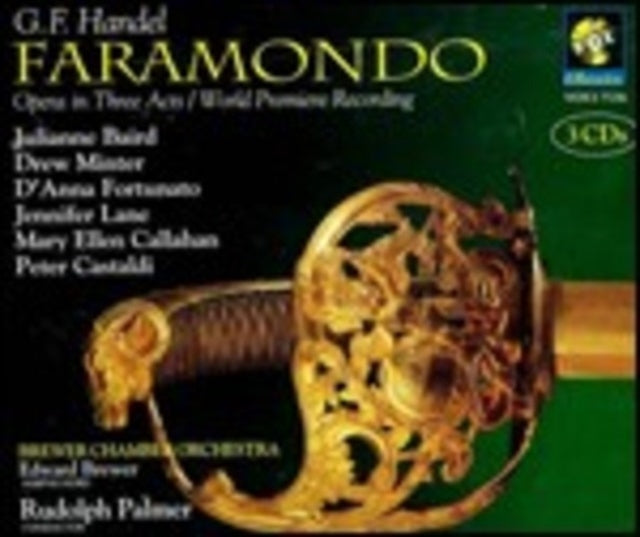Julianne Baird. Drew Minter. Danna Fortunato. Manhattan Chamber Orchestra. Rudolph Palmer: Handel: Faramondo - CD