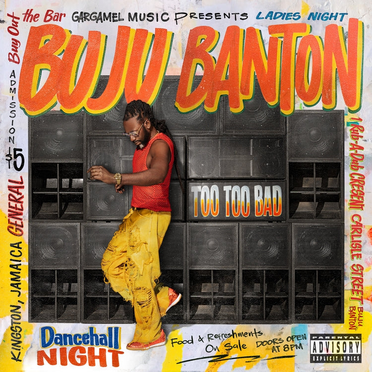 Buju Banton: Too Too Bad - Vinyl