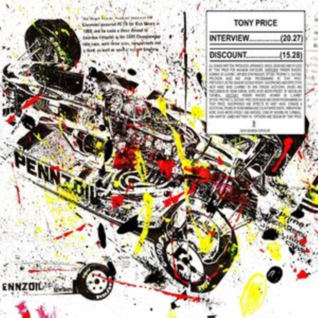 Tony Price: Interview / Discount - Vinyl