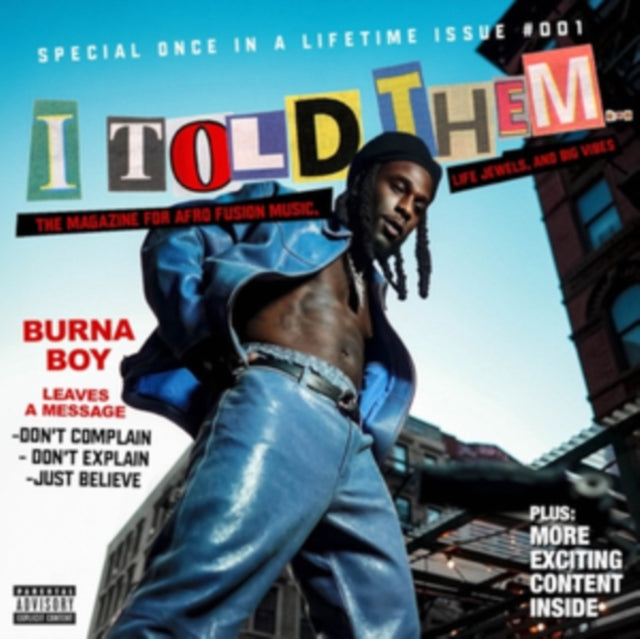Burna Boy: I Told Them - Vinyl