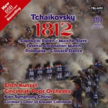 Cincinnati Pops Orch/kunzel: Tchaikovsky: 1812 Overture - CD