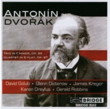 David Golub: Dvoraktrio Op 65 Quartet Op 87 - CD