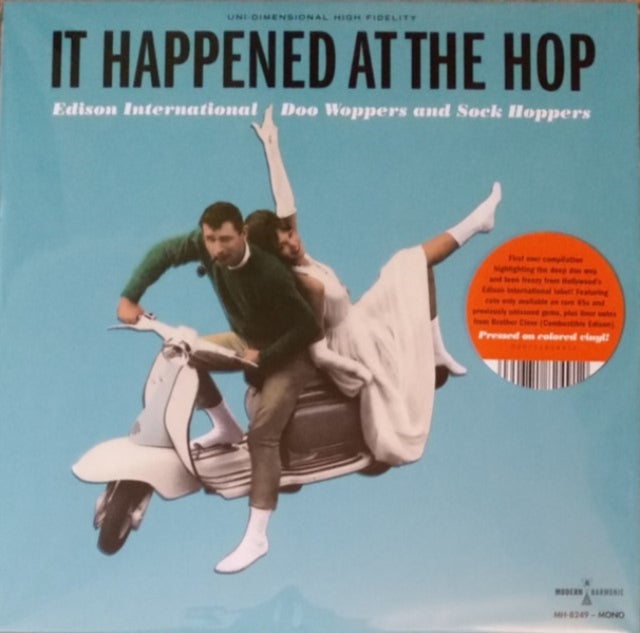 Various Artists: It Happened At The Hop: Edison International Doo Woppers & Sock Hoppers (White Vinyl) - Vinyl